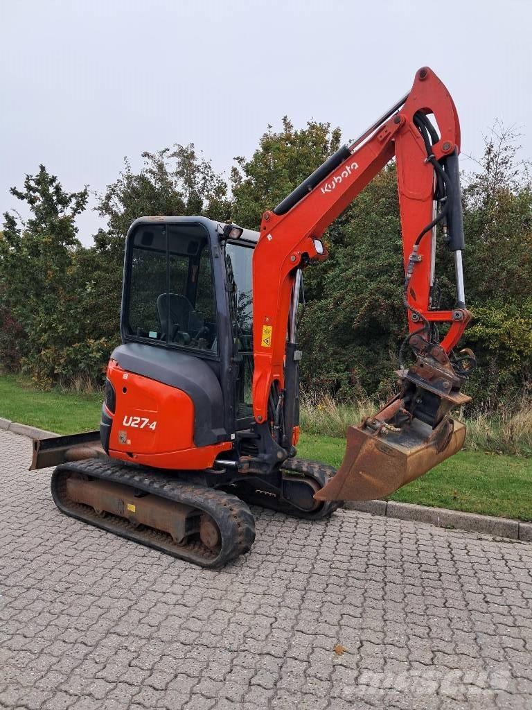 Kubota U27-4 GL HI Mini Escavadoras <7t