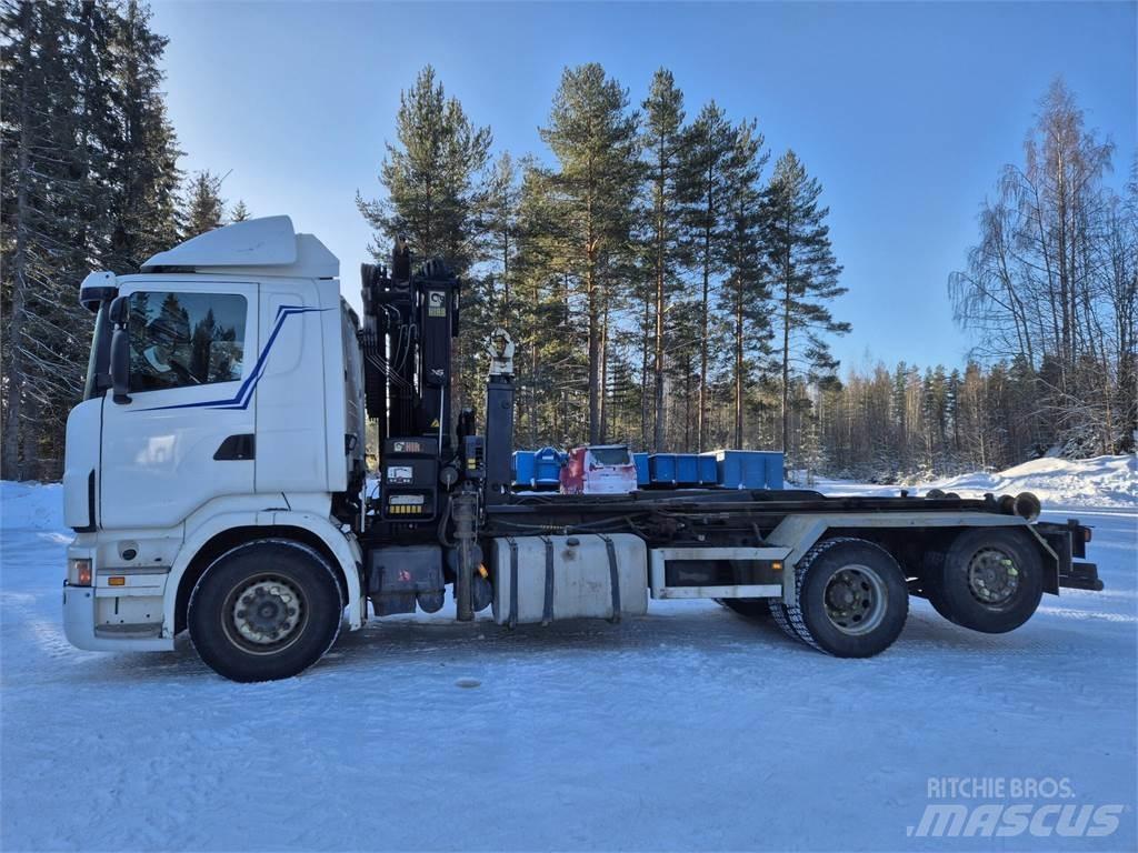 Scania R420 Camiões grua