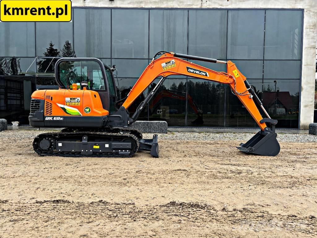 Develon DX 60 E-10 N Mini Escavadoras <7t