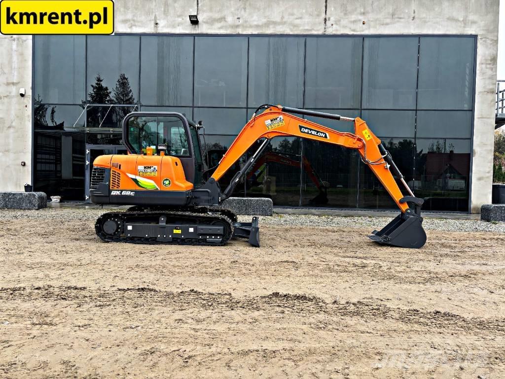 Develon DX 60 E-10 N Mini Escavadoras <7t