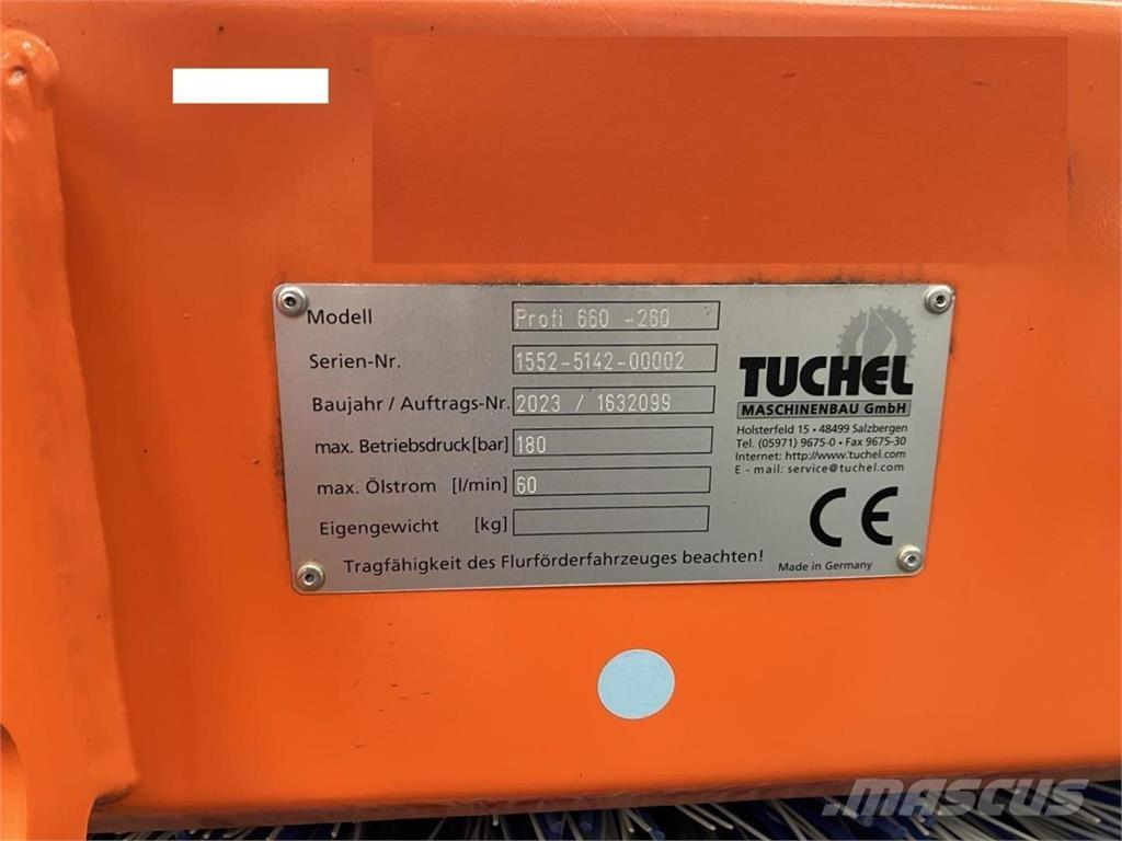 Tuchel Profi 660 Varredoras