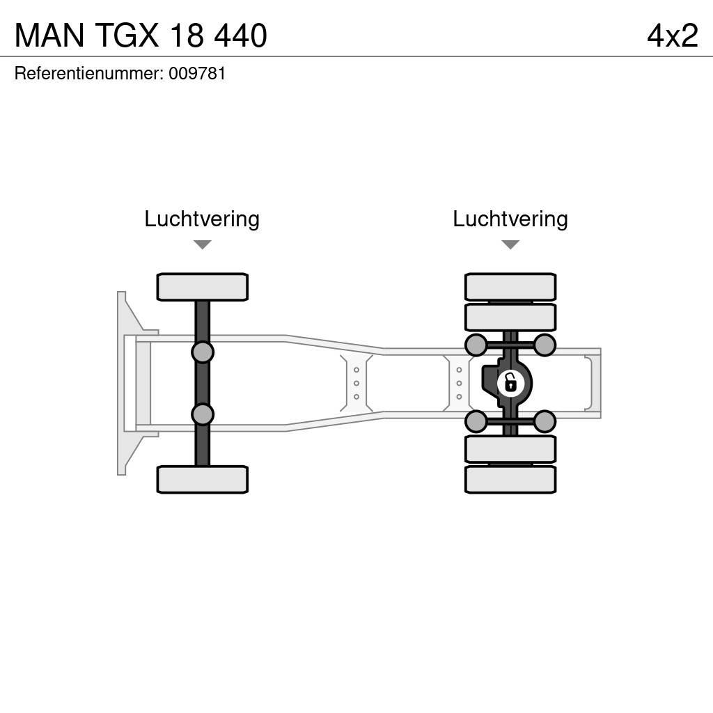 MAN TGX 18 440 Tractores (camiões)