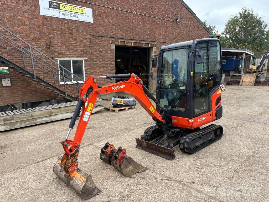 Kubota KX 016-4 Mini Escavadoras <7t