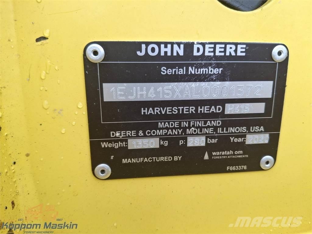 John Deere H415hd Cabeças de ceifeiras