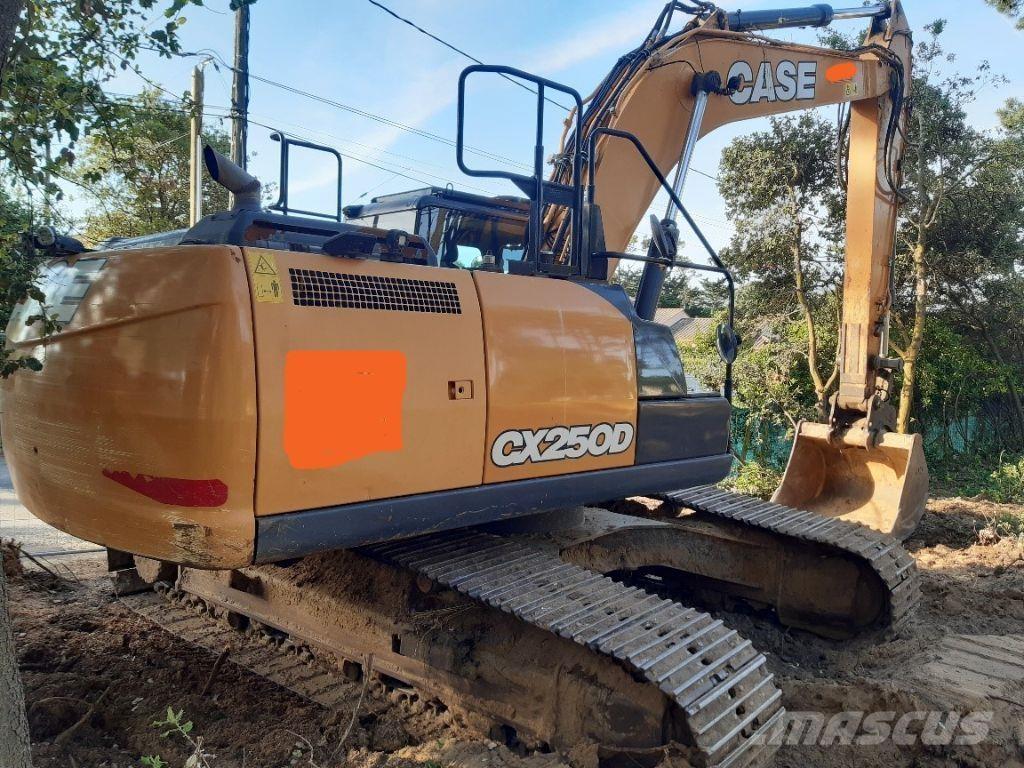 CASE CX 250 D Escavadoras de rastos
