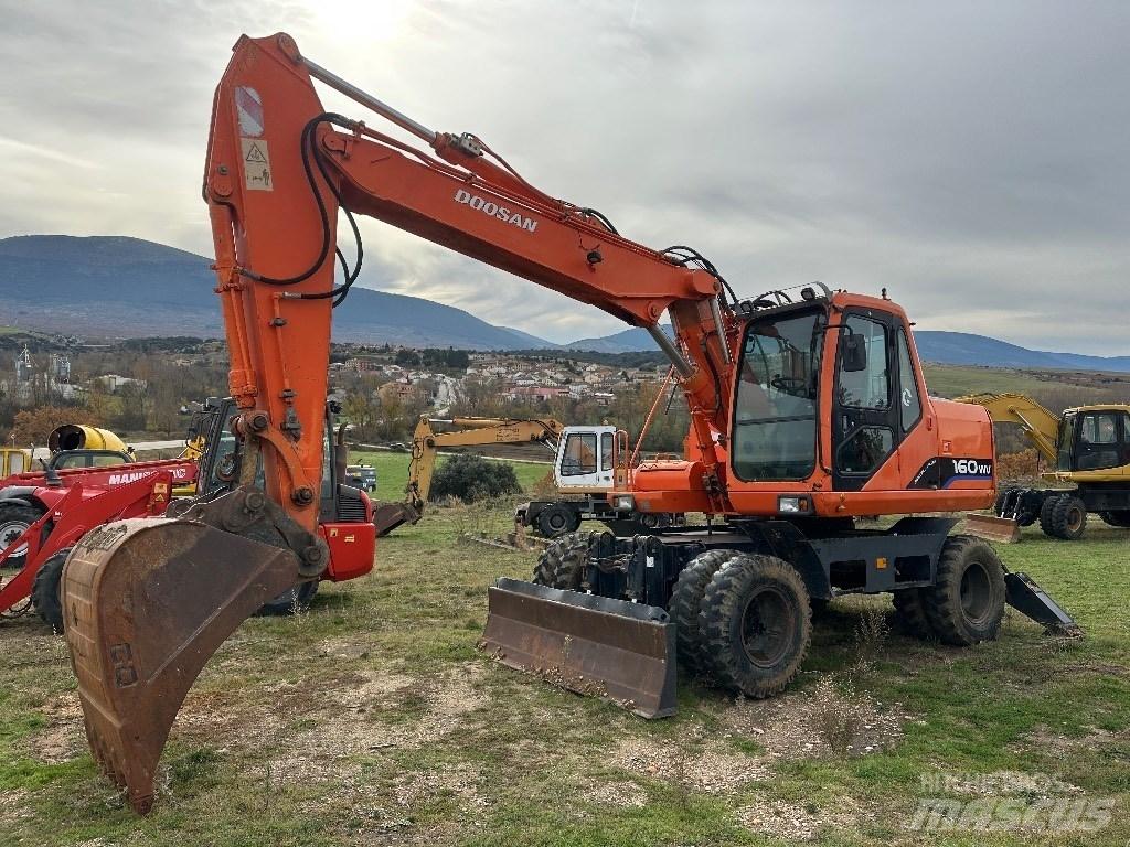 Doosan Solar 160 W V Escavadoras de rodas