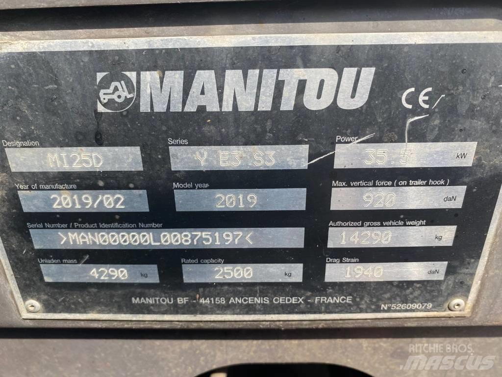 Manitou Mi25D Empilhadores Diesel