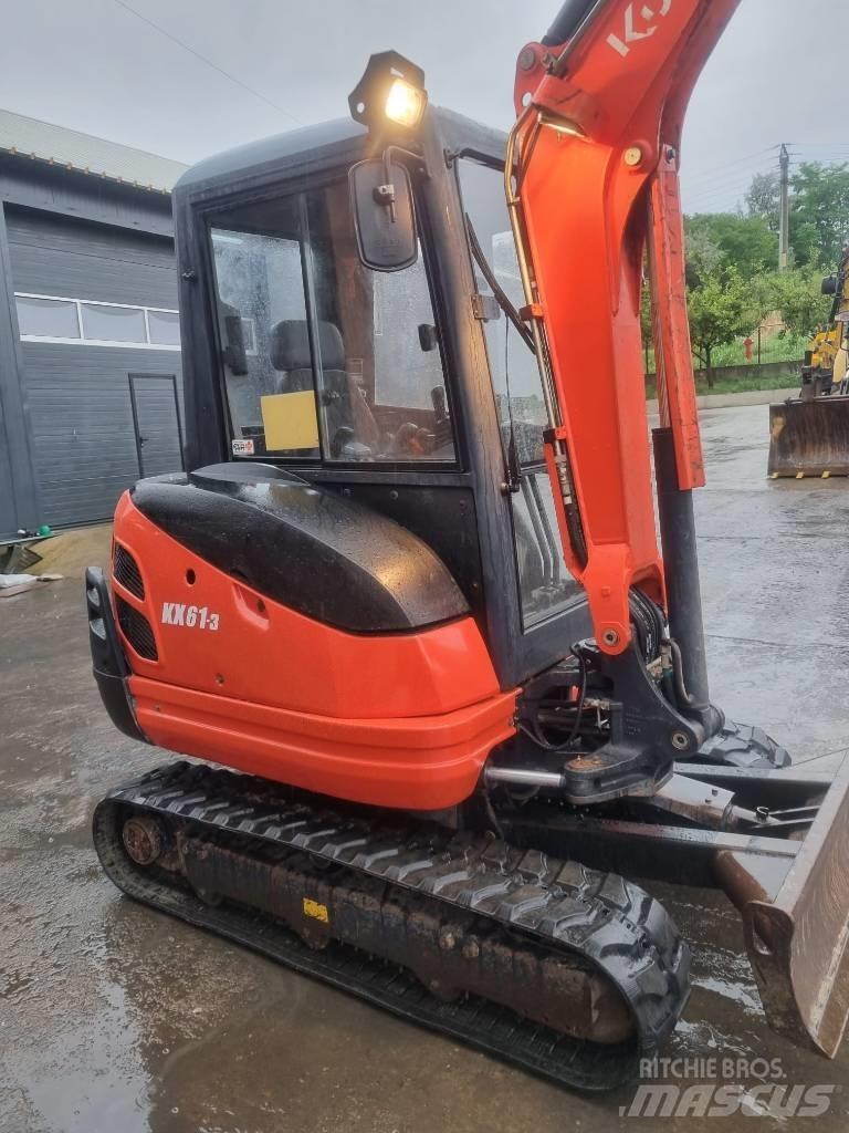 Kubota KX 61 Mini Escavadoras <7t