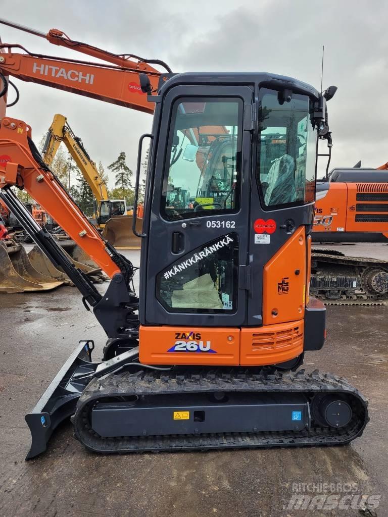 Hitachi ZX 26 U-6 Mini Escavadoras <7t