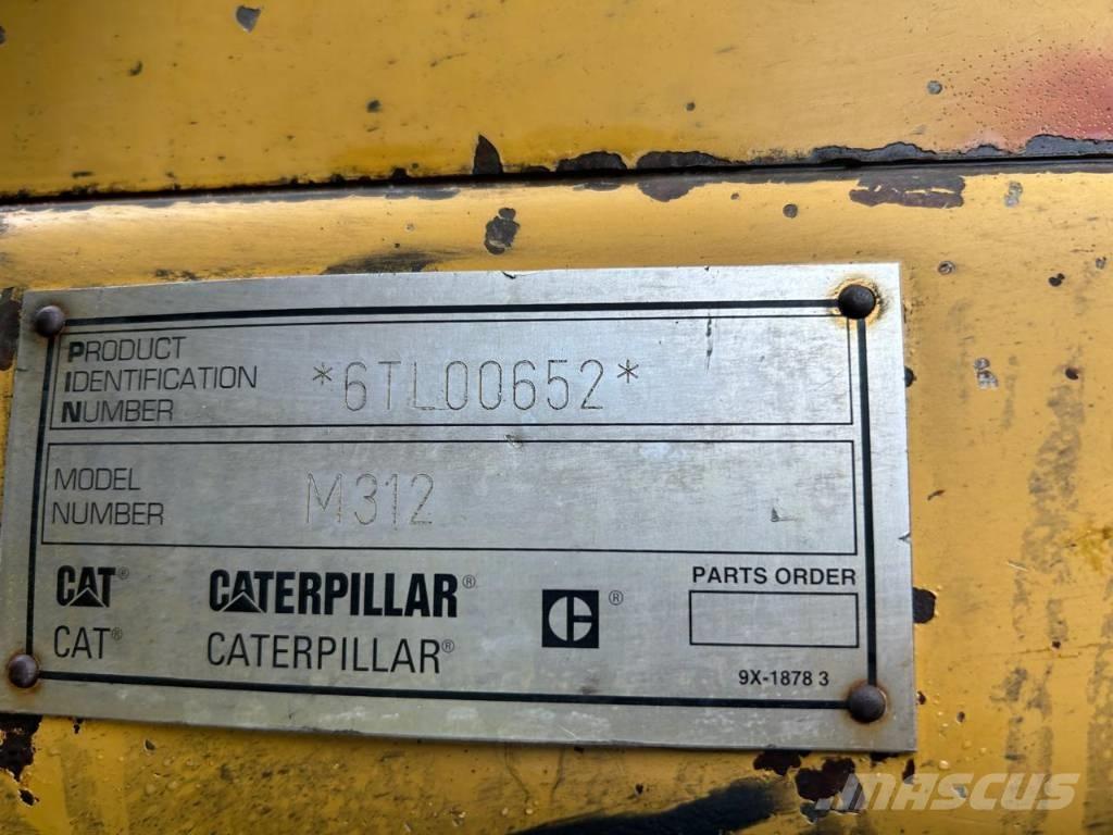 CAT M 312 Escavadoras de rodas