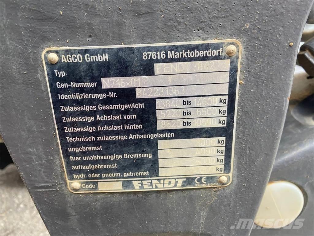 Fendt 828 Vario Tratores Agrícolas usados