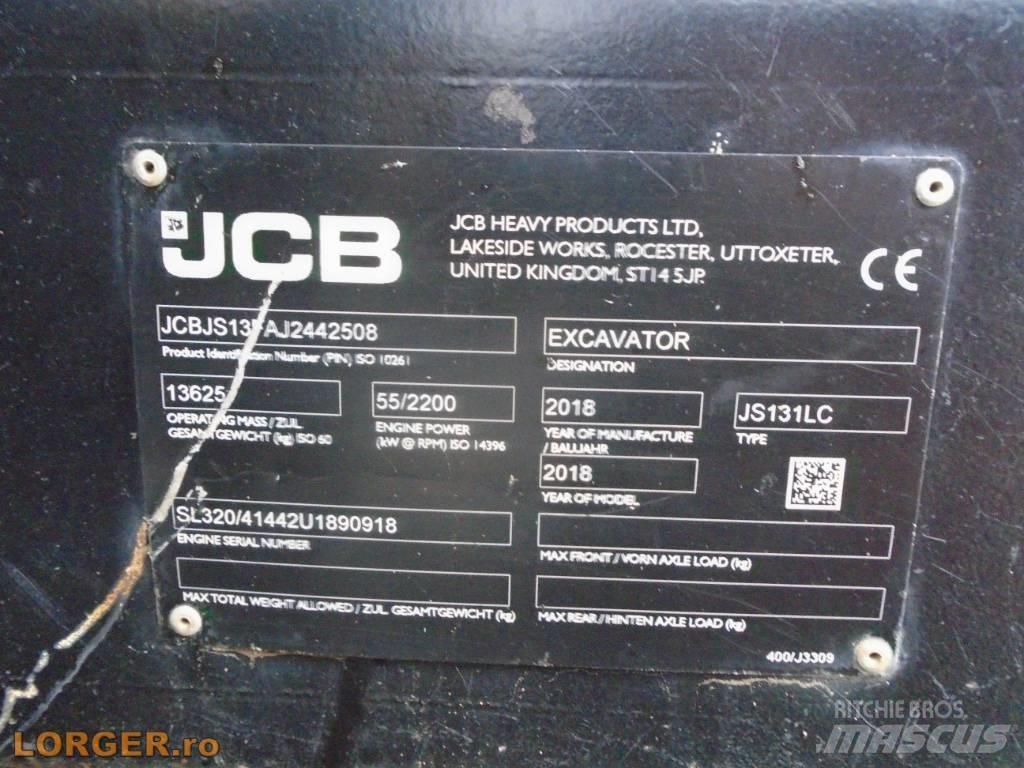 JCB JS 131 LC Escavadoras de rastos