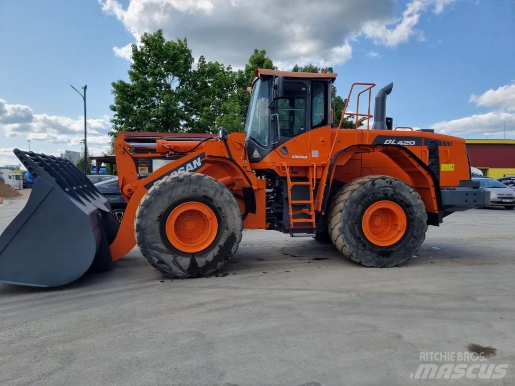 Doosan DL 420-3 Pás carregadoras de rodas