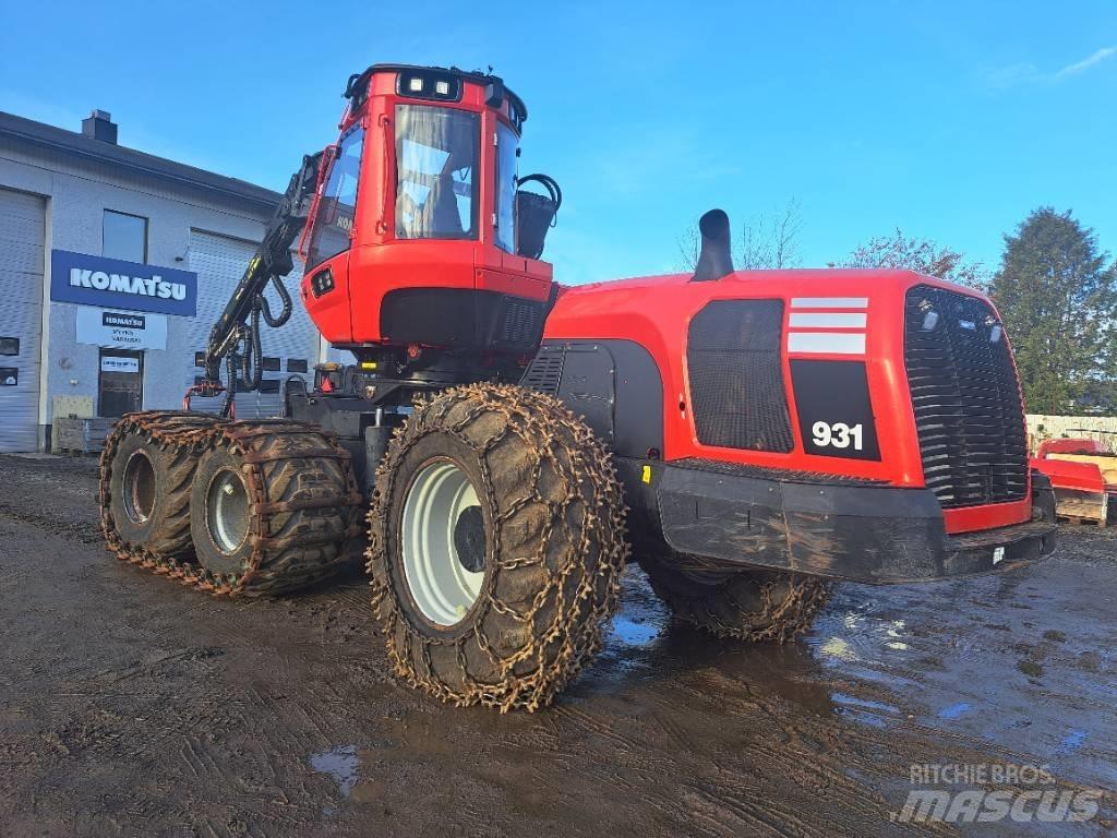 Komatsu 931 Processadores florestais