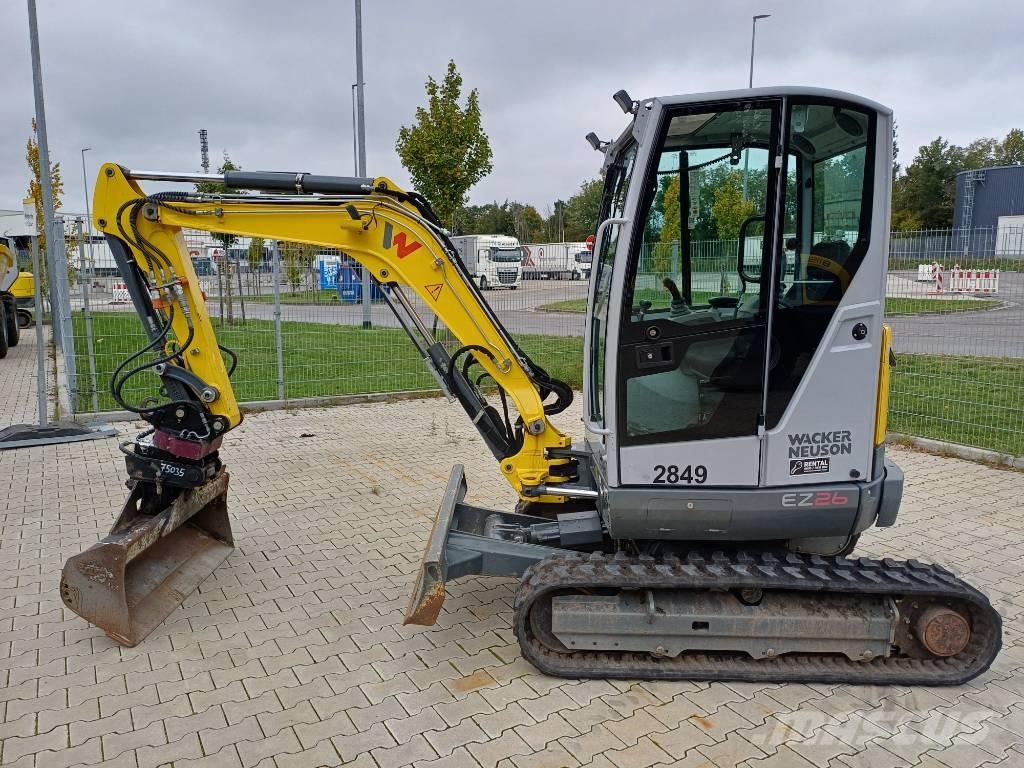 Wacker Neuson EZ26 Escavadoras de rastos