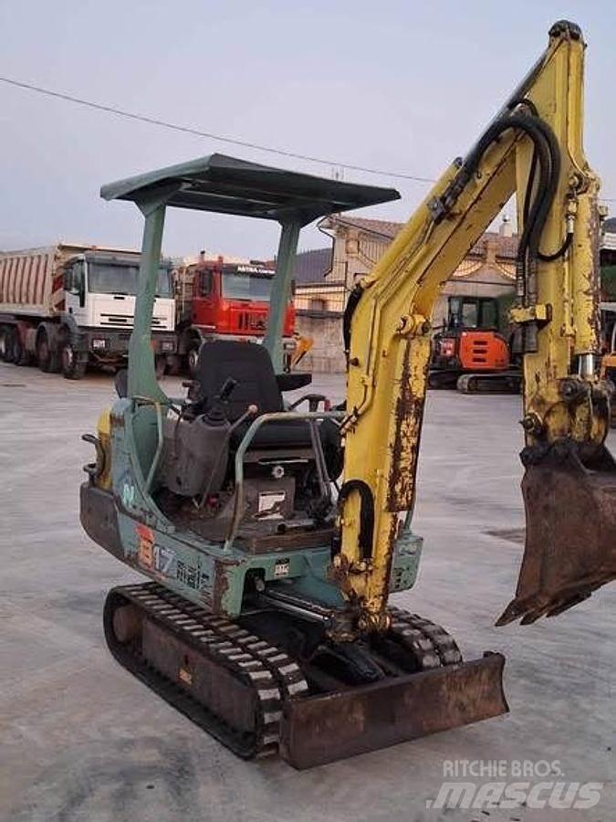 Yanmar B17 Mini Escavadoras <7t