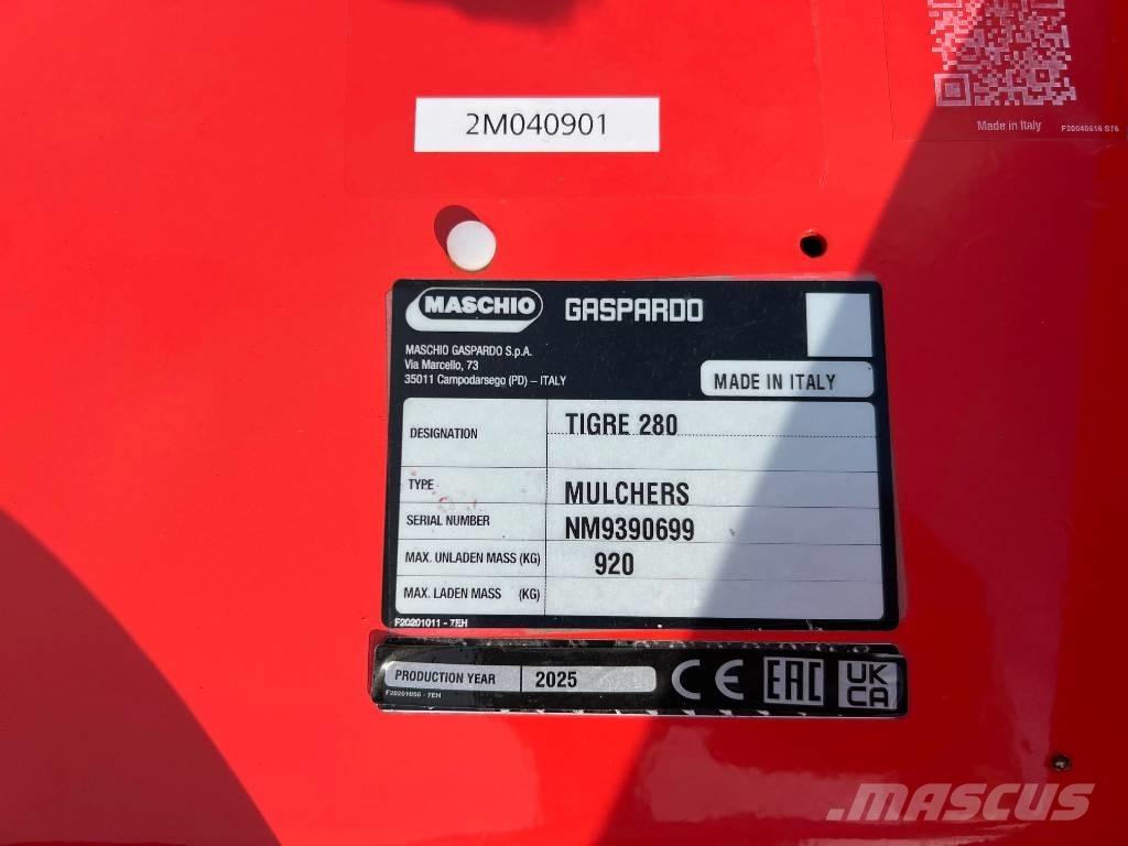 Maschio Tigre Gadanheiras e cortadores de folhas para pastos