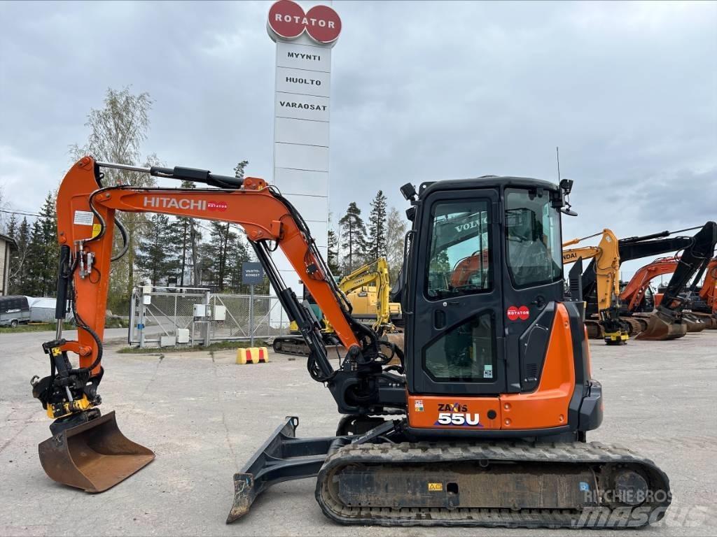 Hitachi ZX55U-6 Mini Escavadoras <7t