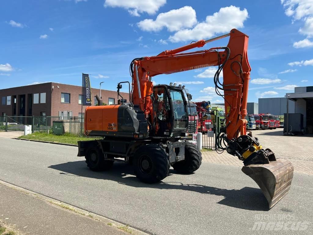 Hitachi ZX 140 W-5 Escavadoras de rodas