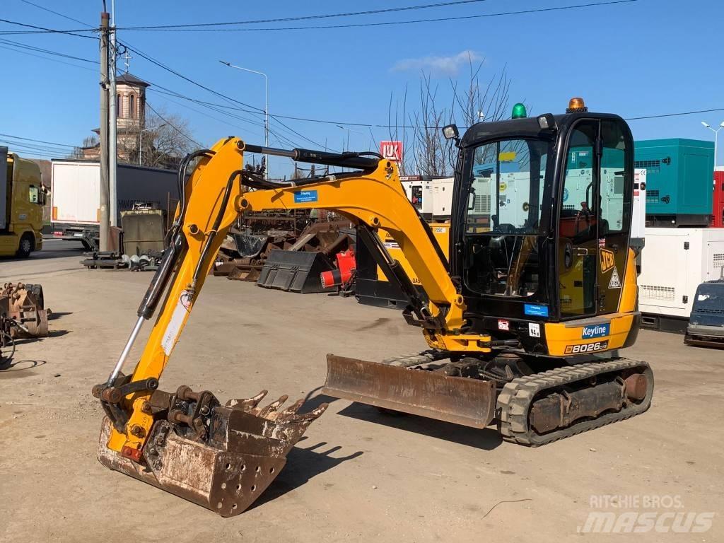JCB 8026 CTS Mini Escavadoras <7t