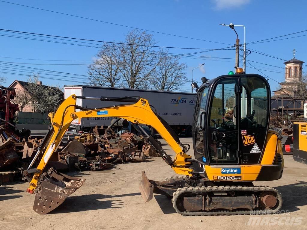 JCB 8026 CTS Mini Escavadoras <7t
