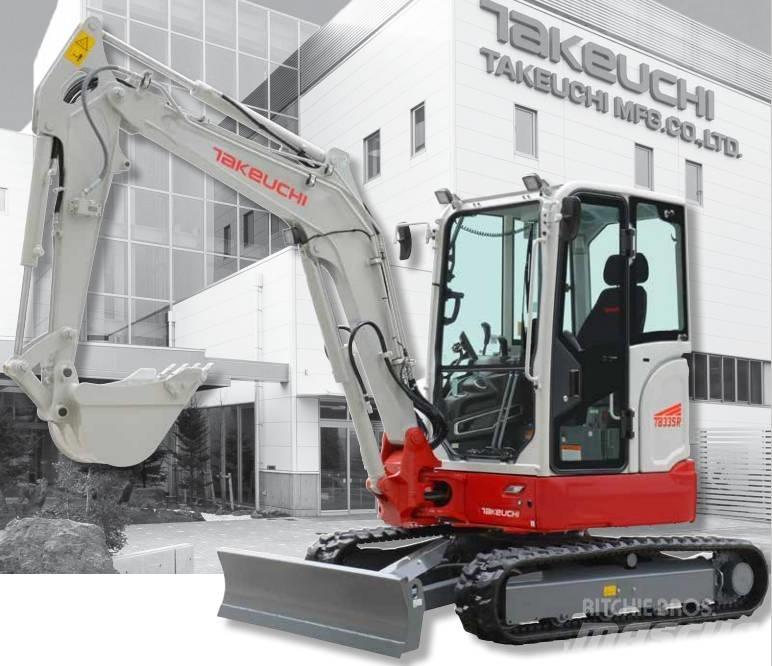 Takeuchi TB335R Mini Escavadoras <7t