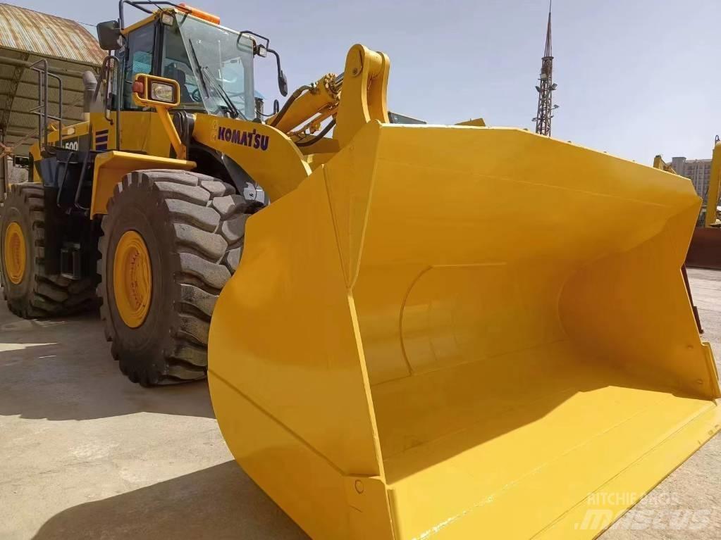 Komatsu WA 500-6 Pás carregadoras de rodas