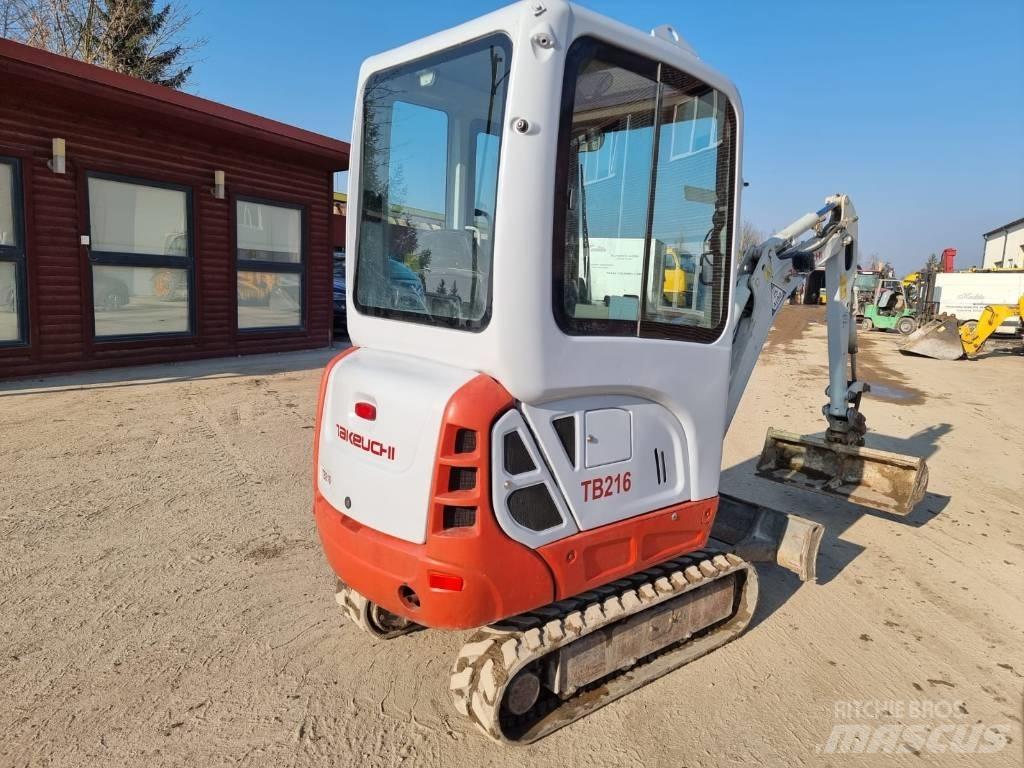 Takeuchi TB 216 Mini Escavadoras <7t