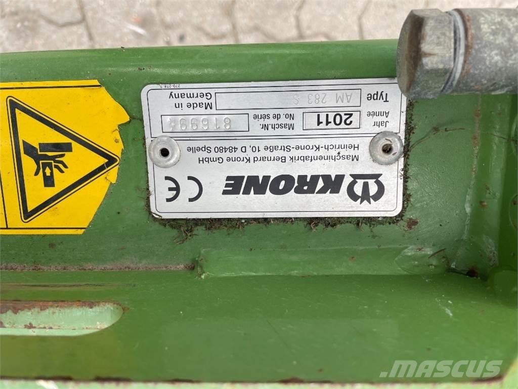 Krone AM 283S Gadanheiras-Condicionadoras