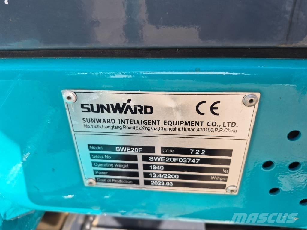 Sunward SWE 20 F Mini Escavadoras <7t