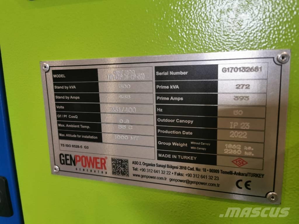 Genpower GNT 300 Geradores Diesel