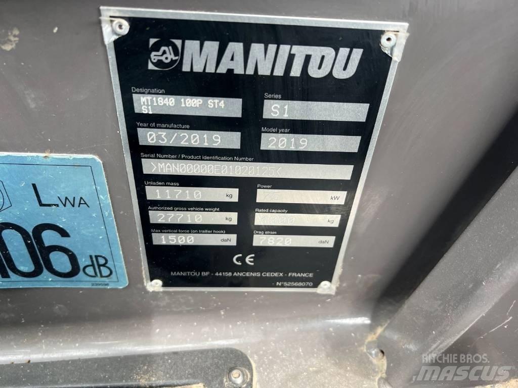 Manitou MT 1840 Manipuladores telescópicos