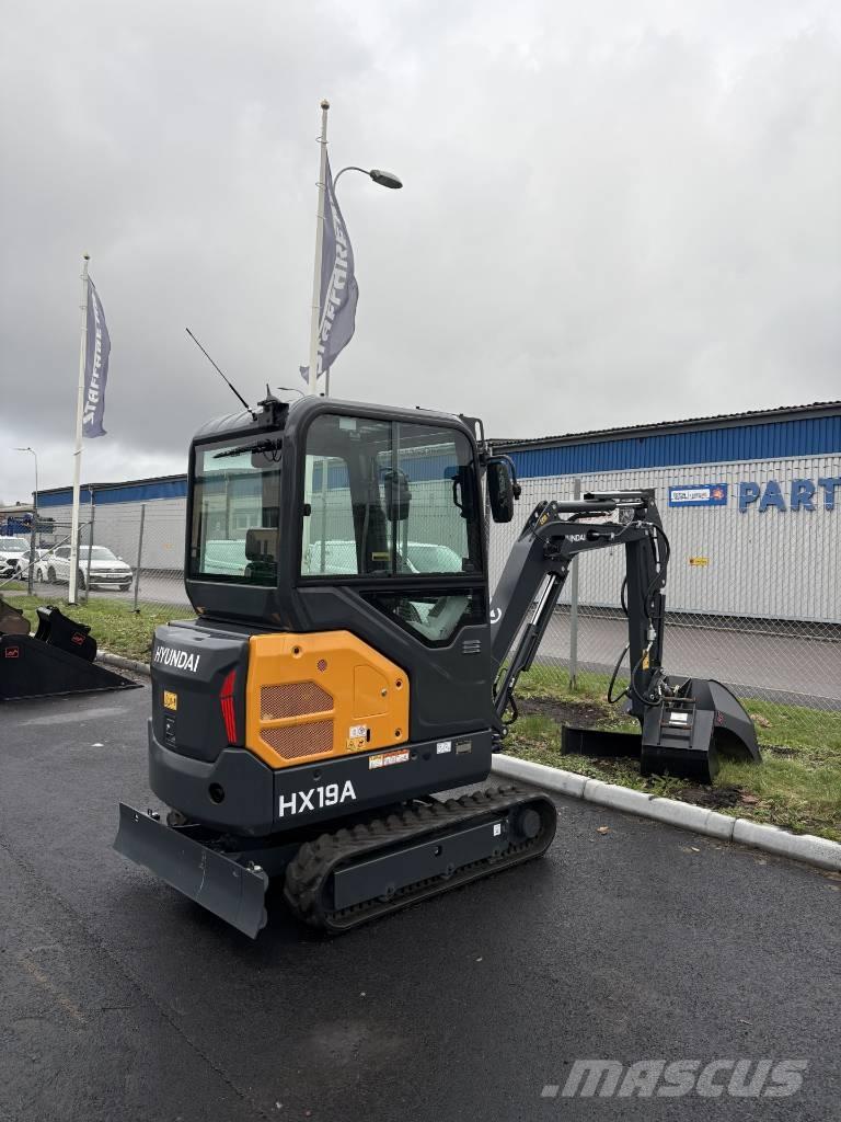 Hyundai HX 19 A Mini Escavadoras <7t