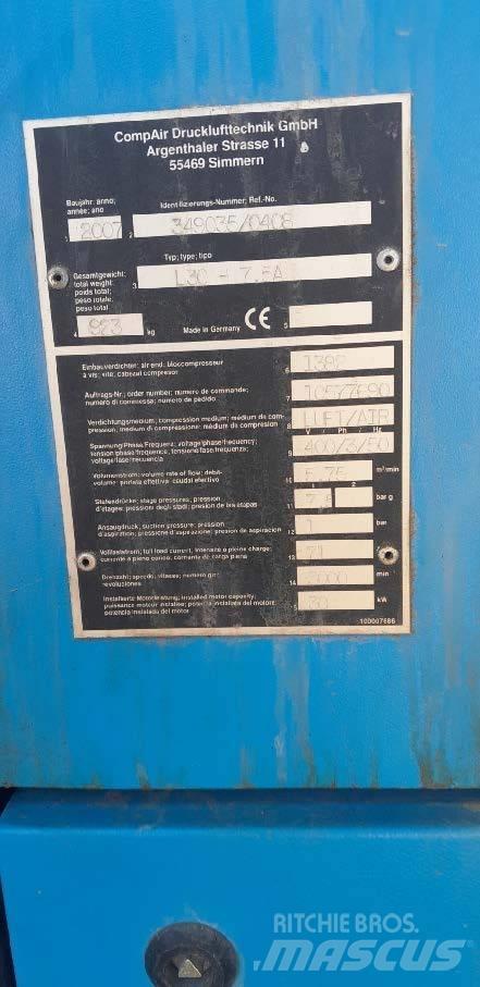 Compair L30-7.5A Compressores