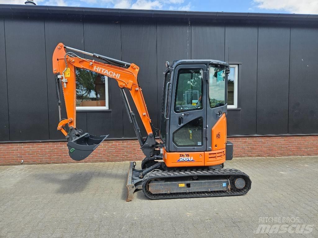 Hitachi ZX 26 Mini Escavadoras <7t