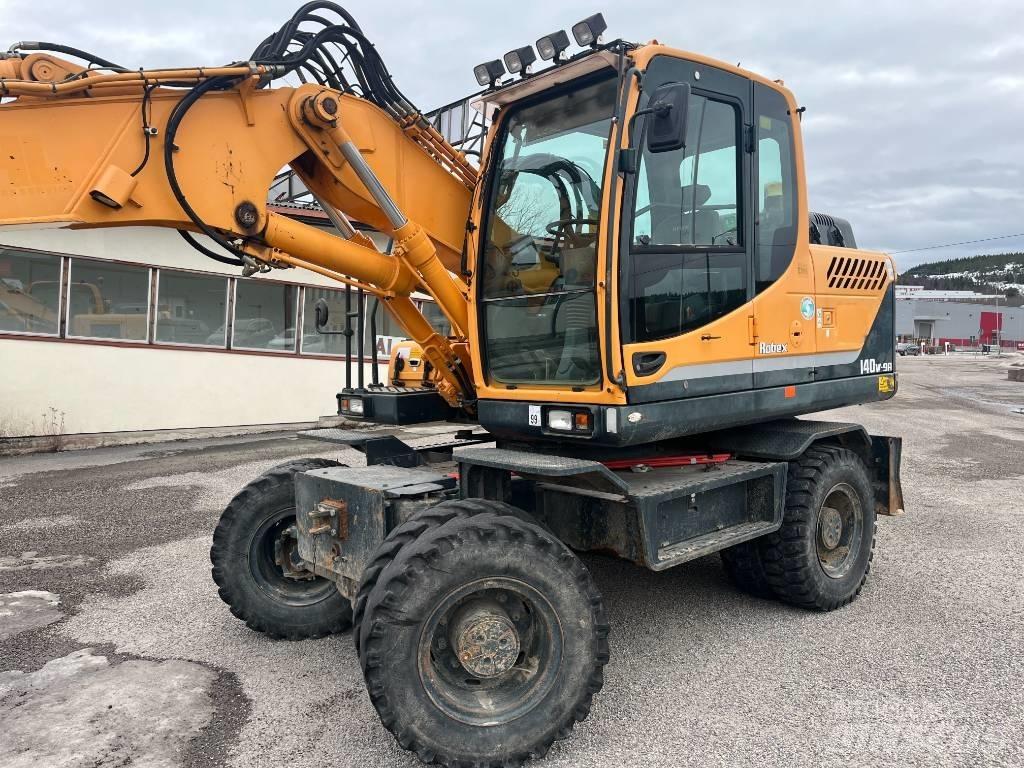 Hyundai 140w 9A Escavadoras de rodas