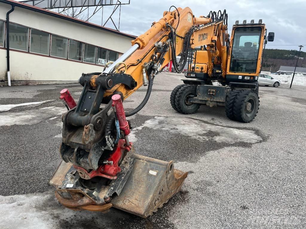 Hyundai 140w 9A Escavadoras de rodas