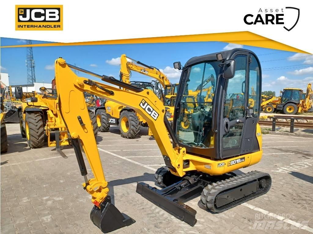 JCB 8018 CTS Mini Escavadoras <7t