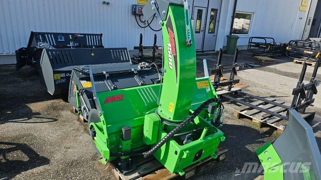 Avant Snöfräs 1500 Carregadoras de direcção deslizante