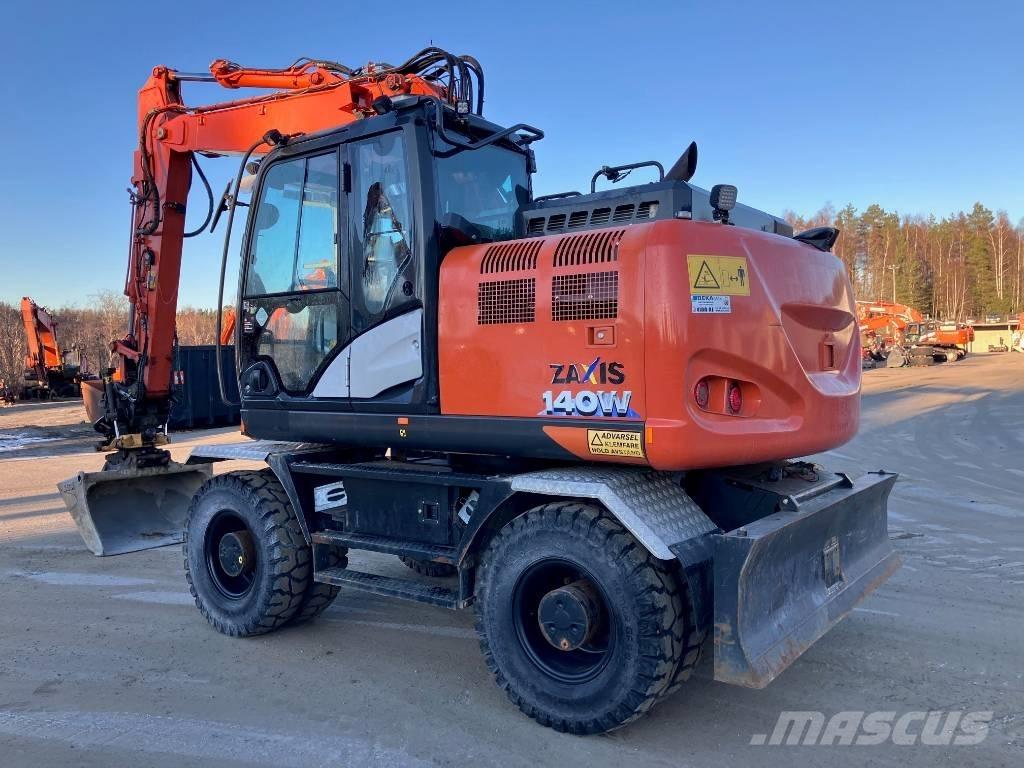 Hitachi ZX 140 WT-6 Escavadoras de rodas
