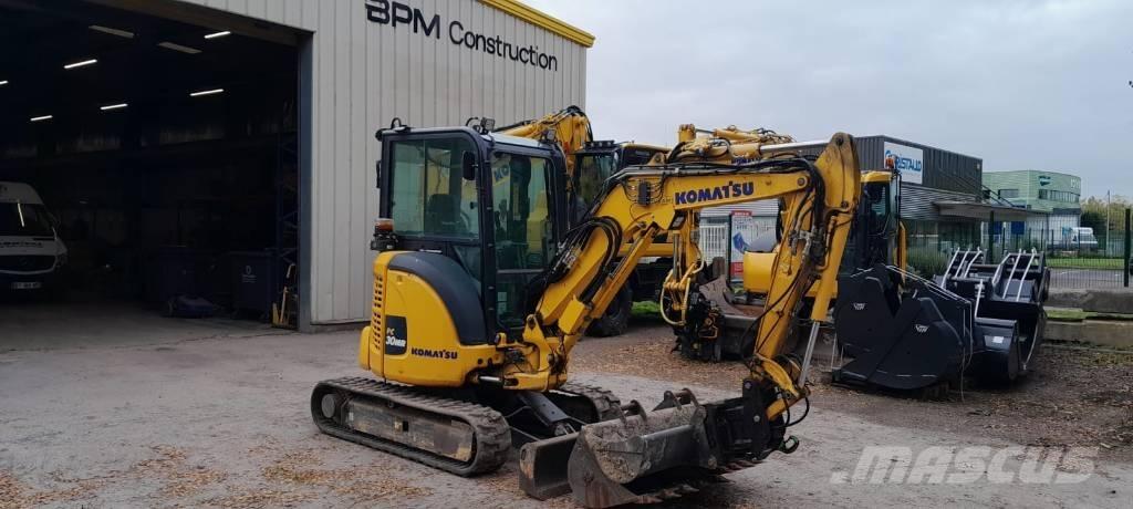 Komatsu PC30MR-5 Mini Escavadoras <7t