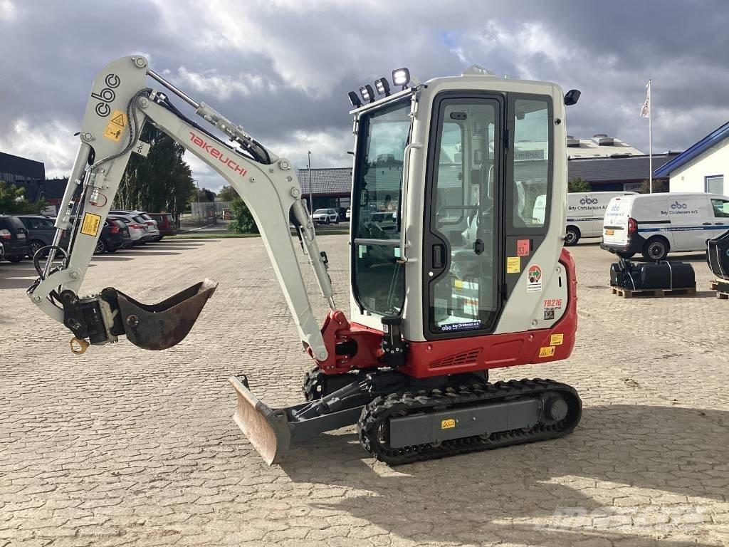 Takeuchi TB 216 Mini Escavadoras <7t