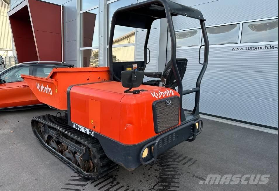 Kubota KC 250 HR-4 Dumpers de lagartas