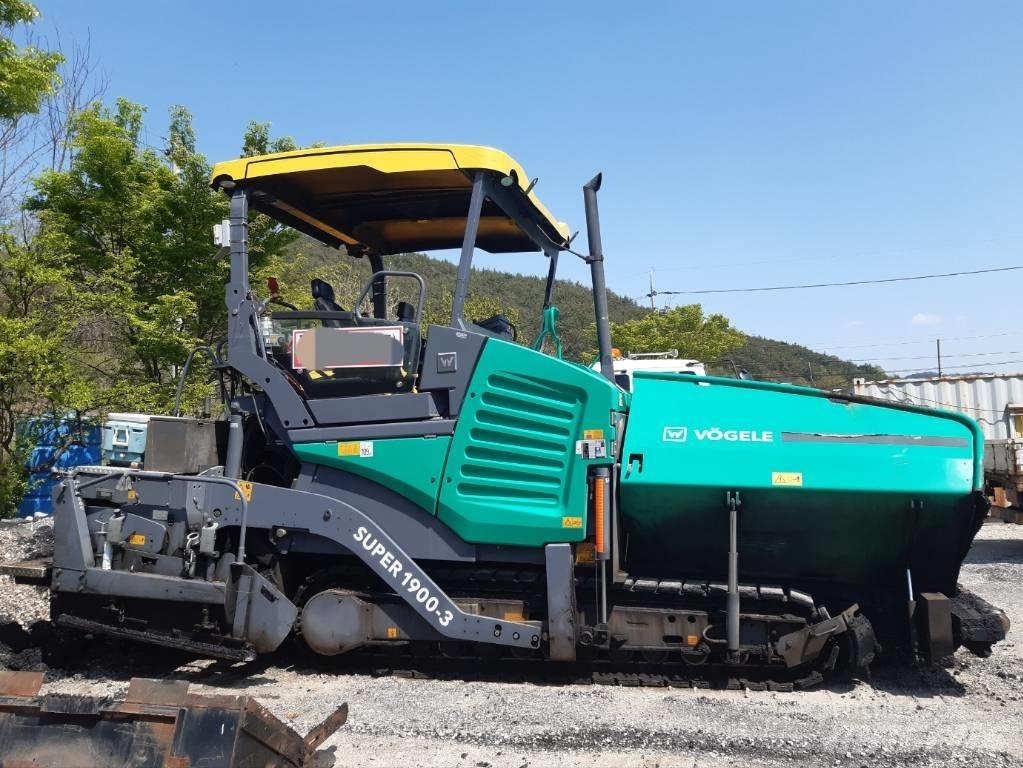 Vögele Super 1900 -3 Pavimentadoras de asfalto