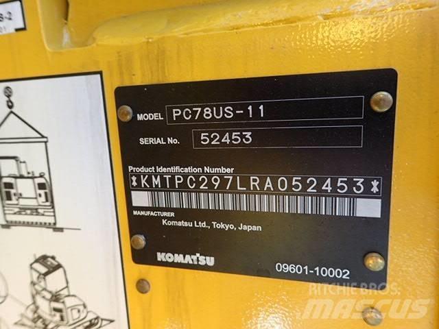 Komatsu PC78US-11 Escavadoras de rastos