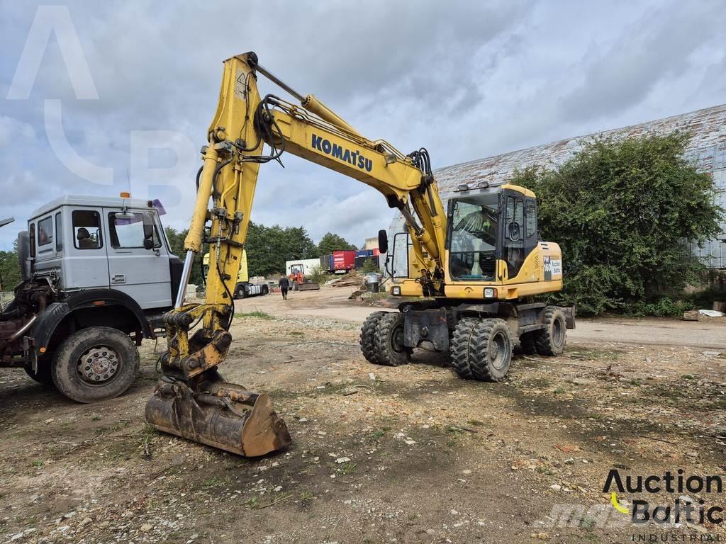 Komatsu PW160-7 Escavadoras de rodas