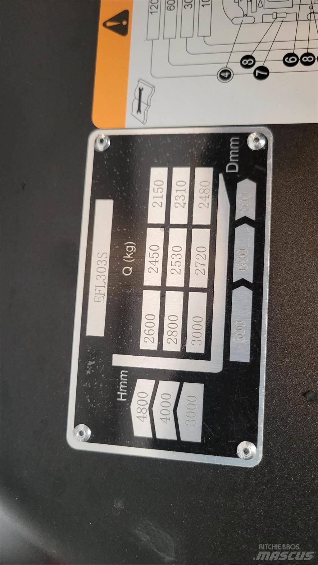  EFL253-S Empilhadores eléctricos