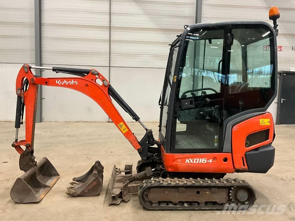 Kubota KX 016-4 Mini Escavadoras <7t