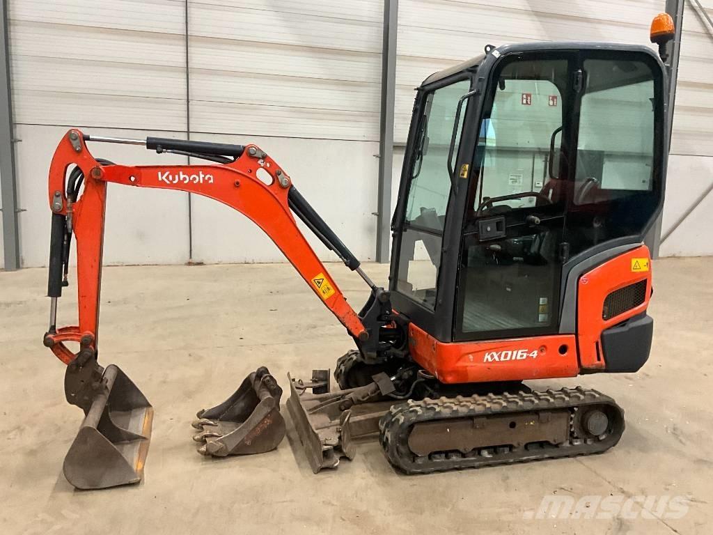 Kubota KX 016-4 Mini Escavadoras <7t