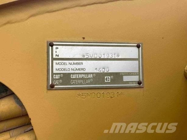 CAT 140 G Motoniveladoras